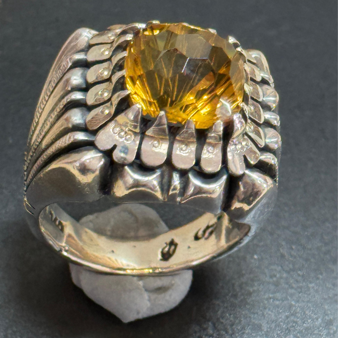 Cart Citrine Sterling Silver 6