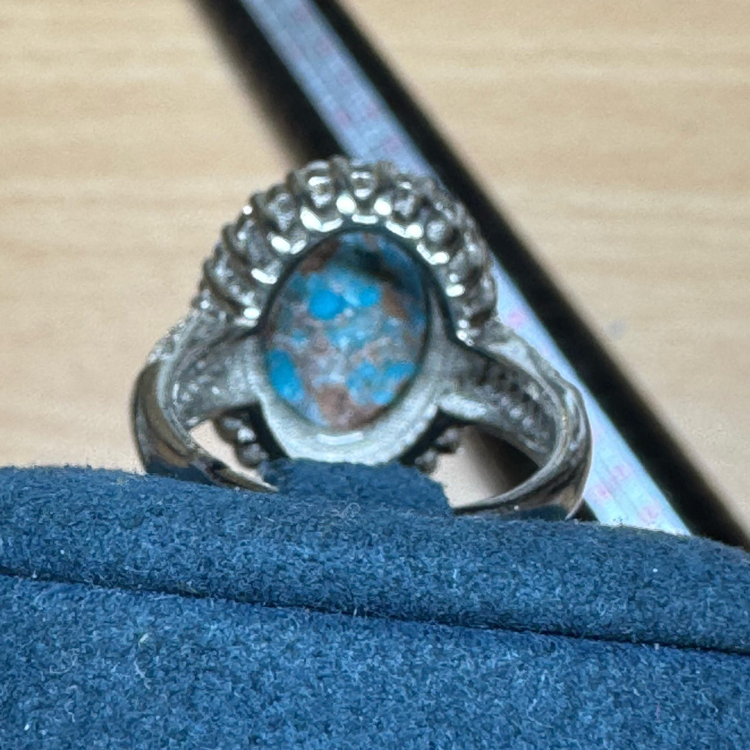 turquoise_Nishapur_size_65_ladies_ring_6 Turquoise Nishapur - Image 5